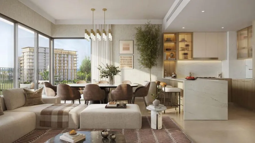 Квартира с 3 спальнями в Golf Meadow, EMAAR South, Dubai South (Dubai World Central), Дубай, ОАЭ №4342 № 4