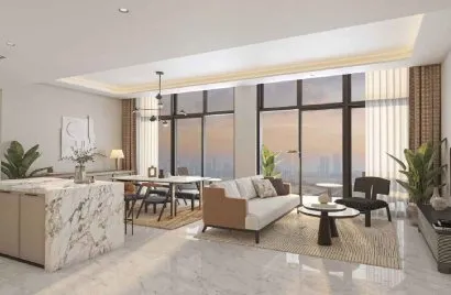 Квартира с 1 спальней в ADEBA AZIZI RESIDENCE, Al Jaddaf, Дубай, ОАЭ №3541