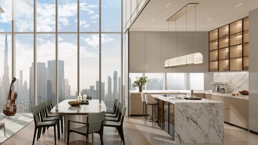 Квартира с 2 спальнями в Jumeirah Residences Emirates Towers, DIFC, Дубай, ОАЭ №4500