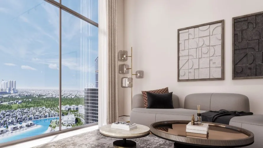 Квартира с 1.5 спальней в 350 RIVERSIDE CRESCENT, Nadd Al Sheba, Дубай, ОАЭ №3335 № 2