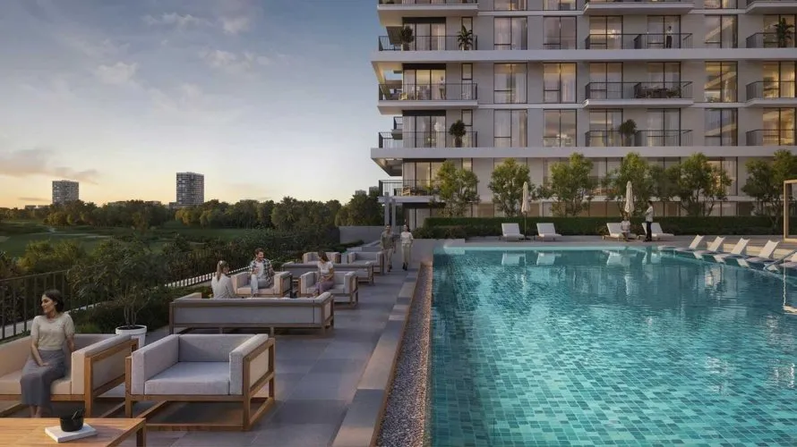 Квартира с 3 спальнями в Golf Meadow, EMAAR South, Dubai South (Dubai World Central), Дубай, ОАЭ №4340 № 3