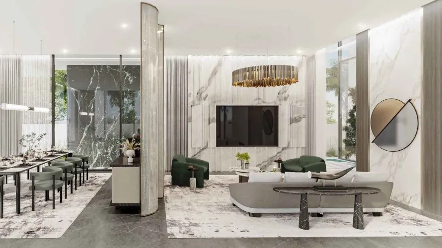 Вилла с 6 спальнями в UTOPIA, DAMAC Hills (Akoya by DAMAC), Дубай, ОАЭ №3499 № 3