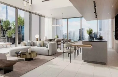 Квартира с 2 спальнями в ONE RIVER POINT, Бизнес-Бэй, Дубай, ОАЭ №3466