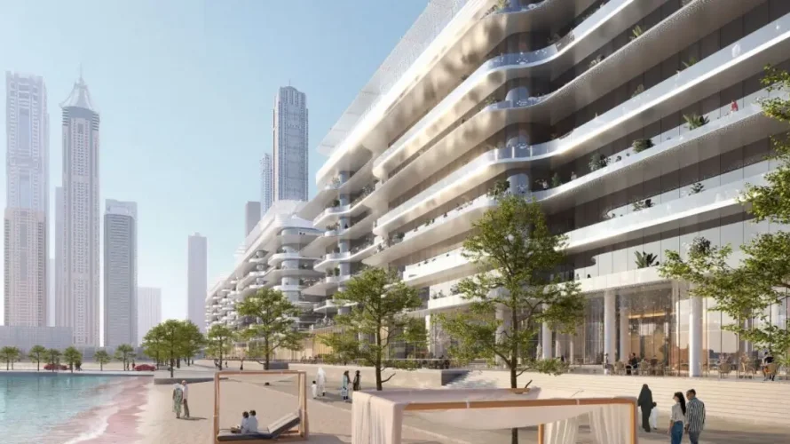 Дуплекс с 1 спальней в  Dubai Healthcare City, Дубай, ОАЭ №2370 № 1