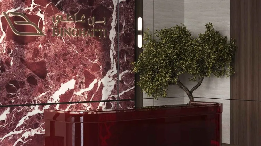 Квартира с 2 спальнями в Binghatti Ruby, Джумейра Вилладж Серкл, Дубай, ОАЭ №4156 № 4