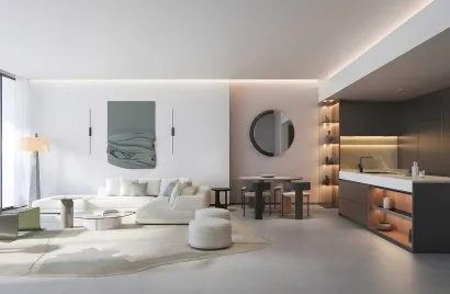 Квартира с 3 спальнями в W Residences Dubai Harbour, Дубай Марина, Дубай, ОАЭ №3982