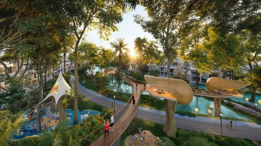 Вилла с 5 спальнями в Damac Islands 2 - Antigua, Dubai Land, Дубай, ОАЭ №6060