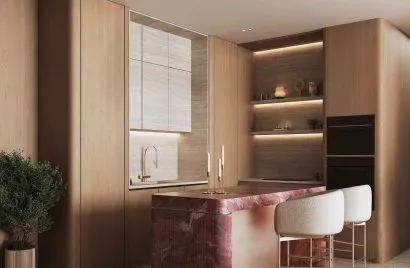Квартира с 1 спальней в Binghatti Etherea, Джумейра Вилладж Серкл, Дубай, ОАЭ №6809