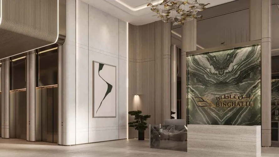 Квартира с 1 спальней в Binghatti Amberhall, Джумейра Вилладж Серкл, Дубай, ОАЭ №6908 № 3