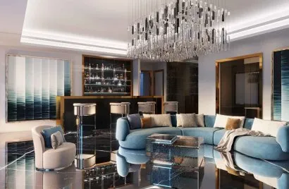 Квартира с 4 спальнями в BURJ BINGHATTI JACOB & CO RESIDENCES, Бизнес-Бэй, Дубай, ОАЭ №6922