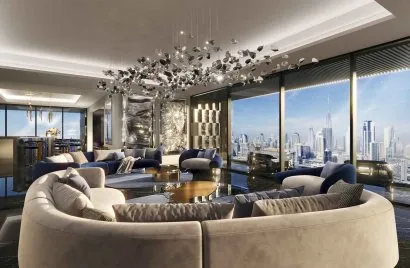 Квартира с 4 спальнями в BURJ BINGHATTI JACOB & CO RESIDENCES, Бизнес-Бэй, Дубай, ОАЭ №6917