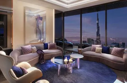Квартира с 3 спальнями в BURJ BINGHATTI JACOB & CO RESIDENCES, Бизнес-Бэй, Дубай, ОАЭ №6912