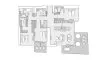 3 bedrooms Apartment floor plan «3BR» in MERCER HOUSE