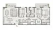 3 bedrooms Apartment floor plan «TYPE 3F» in Riwa