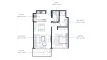 1 bedroom Apartment floor plan «TYPE 1B» in AZIZI VISTA