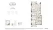 3 bedrooms Apartment floor plan in CEDAR - CREEK BEACH No. 610
