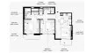 2 bedrooms Apartment floor plan «2BR» in Azizi Leily