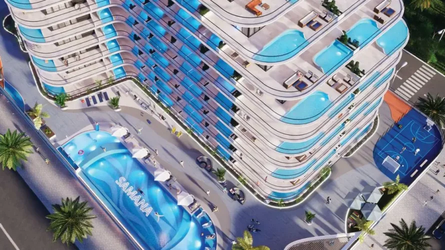 Studio apartment for sale in Ocean Pearl, Dubai, UAE No. 2380 № 1