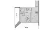 1 bedroom Apartment floor plan «1BR» in ONE BY BINGHATTI