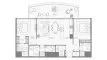 2 bedrooms Apartment floor plan «2BR» in AYA Beachfront Residences