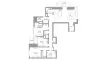 3 bedrooms Apartment floor plan «TYPE C» in Skyscape Altius