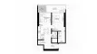 1 bedroom Apartment floor plan «SUITE C» in ELITZ 3