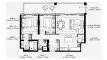 2 bedrooms Apartment floor plan «TYPE 03» in AZIZI RIVIERA 60