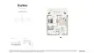 1 bedroom Apartment floor plan in BAYLINE No. 480