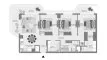 3 bedrooms Apartment floor plan «TYPE A1» in Sera 2