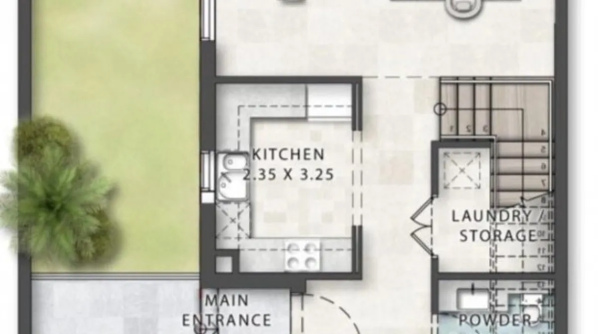 5 bedrooms townhouse for sale in Hawaii at Damac Islands, Dubai, UAE No. 4269