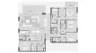 4 bedrooms Apartment floor plan «TYPE 4A.2» in District One Naya Residences