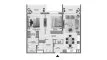 2 bedrooms Apartment floor plan «TYPE 05» in Golf Verge