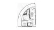 2 bedrooms Apartment floor plan «TYPE 2BR» in Binghatti Skyflame