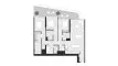 3 bedrooms Apartment floor plan «TYPE B» in Artistry Residences 2