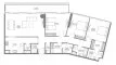 3 bedrooms Apartment floor plan «3BR» in The Gate 6