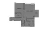 1 bedroom Apartment floor plan «1BR» in RENAD TOWER