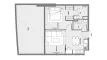 1 bedroom Apartment floor plan «TYPE 1» in Greenfield 2