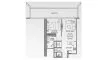 1 bedroom Apartment floor plan «TYPE 02» in Vision Iconic