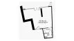 1 room Commercial property floor plan «MBVI-RET05» in Vision Iconic